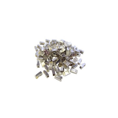 Cable Wholesale Shielded Cat6 RJ45 Crimp Connectors for Stranded Cable, 8P8C, POE Compliant, 100 pieces 31D0-584HD